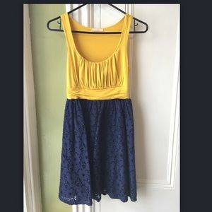 Artisan Iced Tea Lace Dress